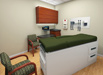 Proposed typical exam room